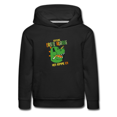 Lustiger Sprüche Kinder Hoodie mit süßem Tier für Mädchen und Jungs