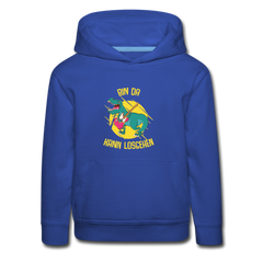 Lustiger Sprüche Kinder Hoodie mit süßem Tier für Mädchen und Jungs