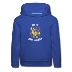 Lustiger Sprüche Kinder Hoodie mit süßem Tier für Mädchen und Jungs