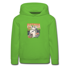 Lustiger Sprüche Kinder Hoodie mit süßem Tier für Mädchen und Jungs