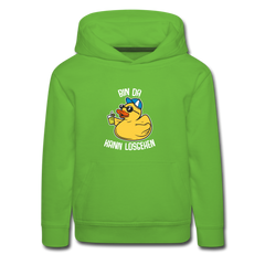 Lustiger Sprüche Kinder Hoodie mit süßem Tier für Mädchen und Jungs