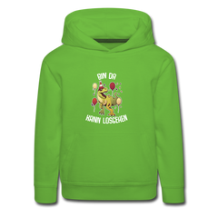 Lustiger Sprüche Kinder Hoodie mit süßem Tier für Mädchen und Jungs