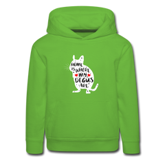 Lustiger Sprüche Kinder Hoodie mit süßem Tier für Mädchen und Jungs