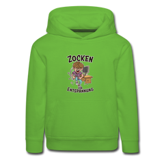 Lustiger Sprüche Kinder Hoodie mit süßem Tier für Mädchen und Jungs
