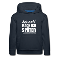 Lustiger Sprüche Kinder Hoodie mit süßem Tier für Mädchen und Jungs