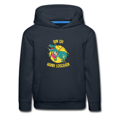 Lustiger Sprüche Kinder Hoodie mit süßem Tier für Mädchen und Jungs