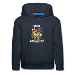 Lustiger Sprüche Kinder Hoodie mit süßem Tier für Mädchen und Jungs