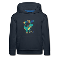 Lustiger Sprüche Kinder Hoodie mit süßem Tier für Mädchen und Jungs