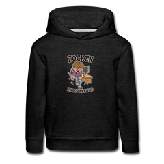 Lustiger Sprüche Kinder Hoodie mit süßem Tier für Mädchen und Jungs