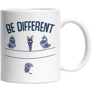 Be different Bat Witzige Tasse kaufen Geschenk