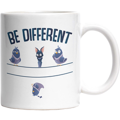 Be different Bat Witzige Tasse kaufen Geschenk