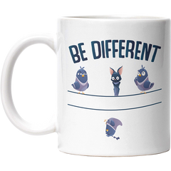 Be different Bat Lustige Kaffeetassee online kaufen Geschenkidee