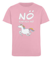 Zeigt no einhorn cooler spruch kinder organic t shirt in Farbe Royal Blue