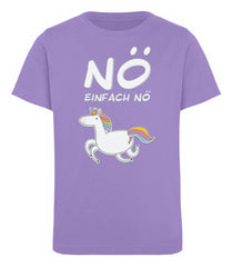 Zeigt no einhorn cooler spruch kinder organic t shirt in Farbe Royal Blue