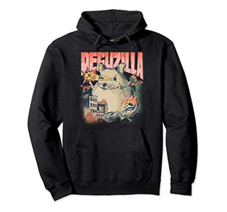Lustiger DEGUZILLA DEGU Geschenk Deguhalter Octodon Degus Pullover Hoodie in Default Title in Größe