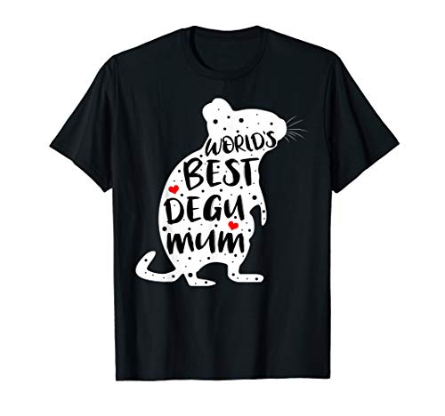 Degus | Schöner liebenswerter Spruch mit Degu | Nager T-Shirt in Default Title in Größe