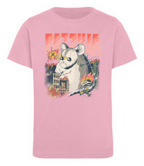 Zeigt ratzilla lustiges farbratten monster kinder organic t shirt in Farbe Black