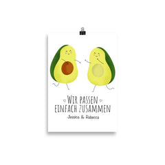 WPEZ BFF Avocado Poster