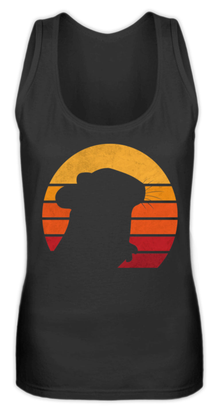Chinchilla - Vintage & Retro Eighties | Frauen Tank Top in Black in Größe S