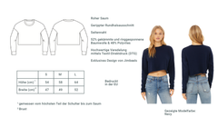 Ratzilla Frech | Crop Sweatshirt