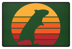 Gerbil | Vintage & Retro Eighties Sun | Fußmatte