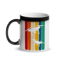 Drohnen | Vintage Quadrokopter | Glänzende Zaubertasse