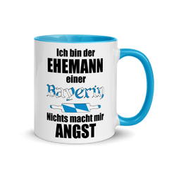Ehemann einer Bayerin | Zweifarbige Tasse
