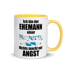 Ehemann einer Bayerin | Zweifarbige Tasse