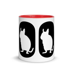 GOOS | Lustiger Degu Spruch | Zweifarbige Tasse