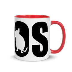 GOOS | Lustiger Degu Spruch | Zweifarbige Tasse