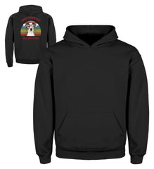 Zeigt jack russel terrier therapeut spruch kinder hoodie in Farbe Jet Black