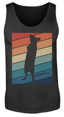 Ratten | Vintage Motiv | Retro Chic | Für Rattenhalter | Herren Tank Top in Black in Größe S