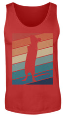 Zeigt ratten vintage motiv retro chic fur rattenhalter herren tanktop in Farbe Black