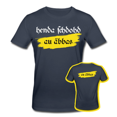 henda schdohd au äbbas | Männer Bio-T-Shirt