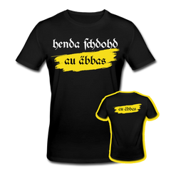 henda schdohd au äbbas | Männer Bio-T-Shirt