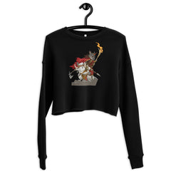 Barbarian Chinchilla Brothers | Crop Sweatshirt
