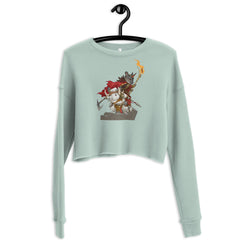 Barbarian Chinchilla Brothers | Crop Sweatshirt