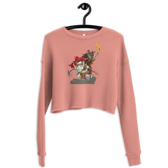 Barbarian Chinchilla Brothers | Crop Sweatshirt