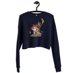 Barbarian Chinchilla Brothers | Crop Sweatshirt