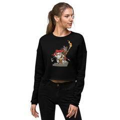 Barbarian Chinchilla Brothers | Crop Sweatshirt