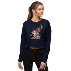 Barbarian Chinchilla Brothers | Crop Sweatshirt