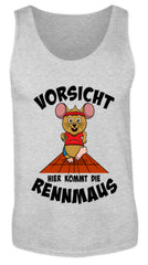 Zeigt motiv fur laufer sprinter marathoni herren tanktop in Farbe Red