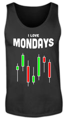 Aktien Forex & Kryptowährungen - Lustiger Spruch für Daytrader | Herren Tank Top in Black in Größe S