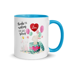 Thanks Bunnys | Zweifarbige Tasse