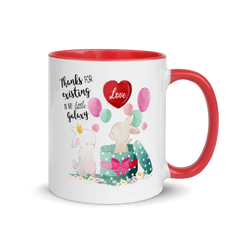 Thanks Bunnys | Zweifarbige Tasse