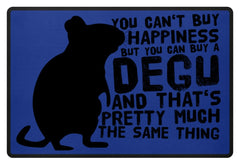 Zeigt funny degus owners saying fussmatte 1 in Farbe Royal