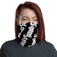 Home Is Where My Chins Are | Multifunktionstuch in Default Title in Größe