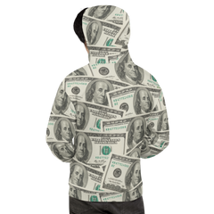 100 Dollar | All-Over Print Unisex Hoodie