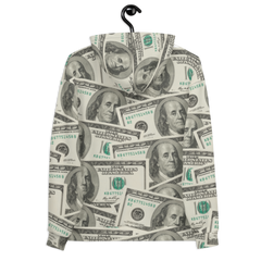 100 Dollar | All-Over Print Unisex Hoodie