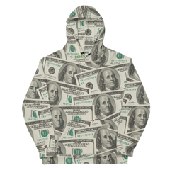 100 Dollar | All-Over Print Unisex Hoodie